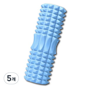던핏 돌기 지압 마사지 폼롤러, 블루, 5개