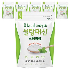 설탕대신 스테비아, 400g, 6개
