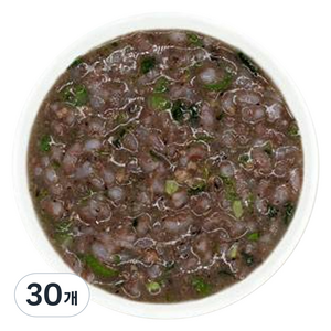 짱죽 실온이유식 9개월부터 중기 죽2, 한우흑미죽, 30개, 160g