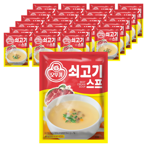 오뚜기 쇠고기 스프, 80g, 24개