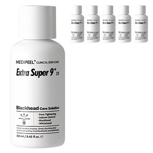 메디필 엑스트라 슈퍼 9 플러스 2.0 필링 토너, 250ml, 6개