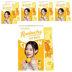 티젠 콤부차 유자, 5g, 10개입, 6개
