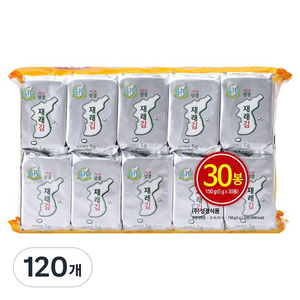 지도표성경 재래식탁김, 5g, 120개