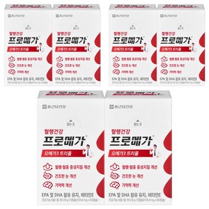 프로메가 오메가3 트리플 39.24g, 60정, 6개