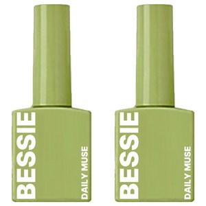 BESSIE 컬러 젤, G02 다도시간, 11ml, 2개