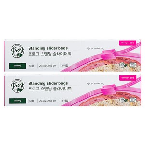 프로그 스탠딩 슬라이더, 대(L), 12개입, 2개