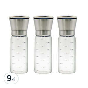 티도요 스텐 304 후추 그라인더, 200ml, 9개