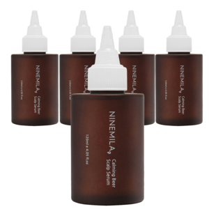 [비건라이프] 나인밀라 카밍비어 두피세럼, 120ml, 5개