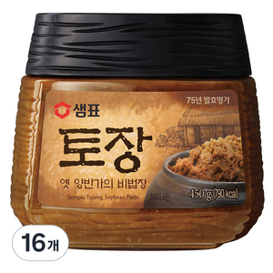샘표 토장, 450g, 16개
