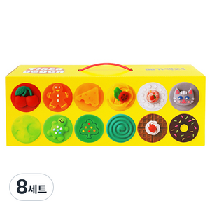 마이리틀타이거 타이거도우 메가팩24 클레이, 혼합색상, 2.676g, 8세트