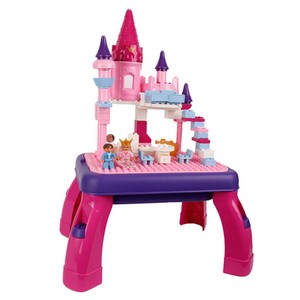 토이플러스 테이블 블럭 76p, Princesscastle, 1개