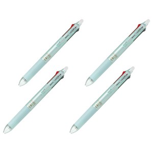 프릭션 지워지는 슬림 3색 볼펜 0.38mm, 펄그린, 4개