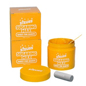 지저쓰 셀프 슈가링 왁스 키트 전신용, 350g, 2개