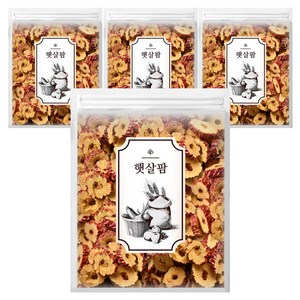 햇살팜 대추슬라이스칩, 300g, 4개