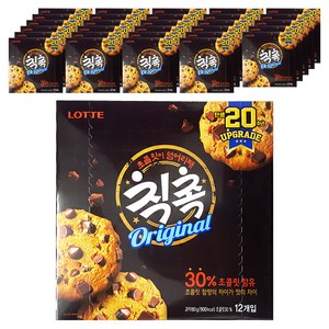 롯데웰푸드 칙촉 오리지날, 180g, 40개