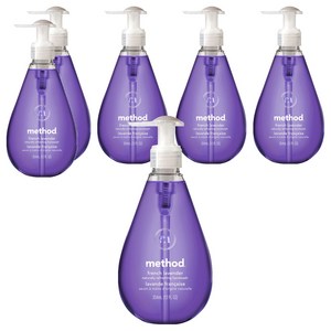 메소드 고보습 핸드워시 프렌치 라벤더향, 354ml, 6개