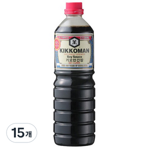 기꼬만 간장(양조간장), 1L, 15개