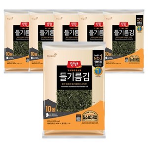양반 들기름 김, 20g, 60개