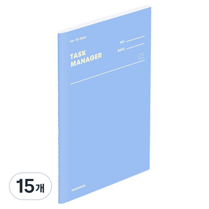 모트모트 태스크 매니저 31DAYS 스터디 플래너, 에이스 블루, 15개