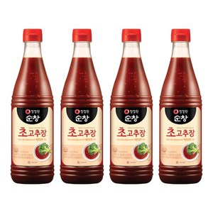 청정원순창 초고추장, 1kg, 4개