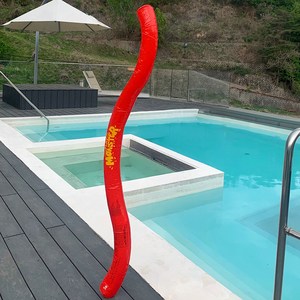바이온 몬스터 꿈틀이 누들 스틱 물놀이 튜브 170cm, 레드, 1개
