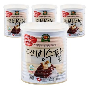 굿모닝서울 국산빙수팥, 850g, 4개