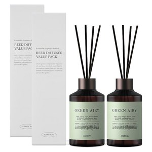 에이센트 퍼퓸드 디퓨저, 그린에어리, 200ml, 4개