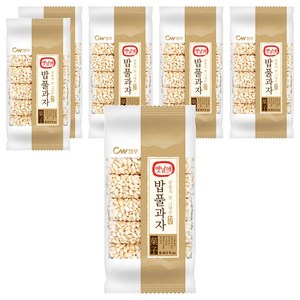 청우식품 밥풀과자, 130g, 6개