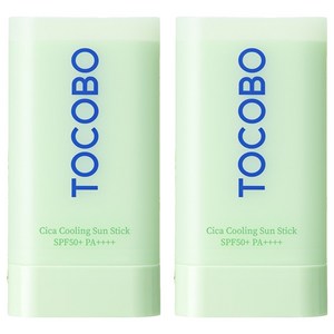 토코보 시카 쿨링 선스틱 SPF50+ PA++++, 18g, 2개