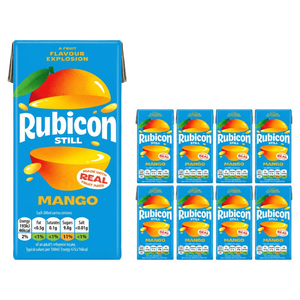 rubicon 망고 NFC 퓌레과즙 주스, 9개, 288ml