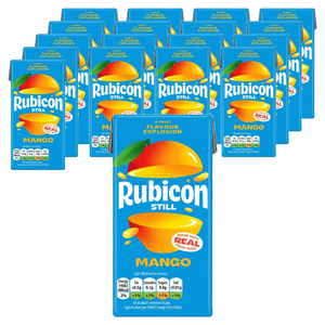 rubicon 망고 NFC 퓌레과즙 주스, 18개, 288ml