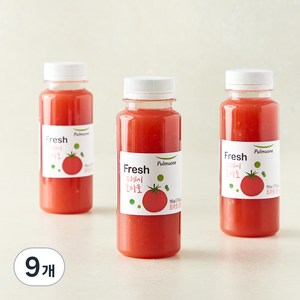 풀무원 프레시 토마토 주스, 190ml, 9개