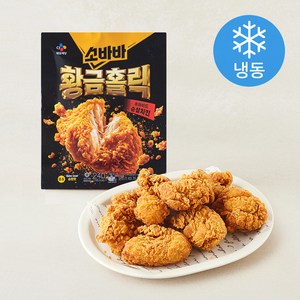 CJ제일제당 소바바 바삭 황금홀릭 후라이드 순살치킨 (냉동), 240g, 1개