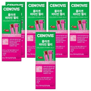 세노비스 콜라겐 비타민 젤리 7p, 140g, 6개