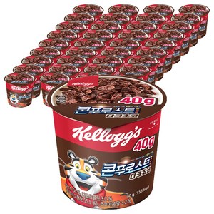 콘푸로스트 다크초코 컵 시리얼, 40g, 36개