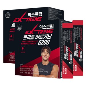 익스트림 트리플 아르기닌 6200, 600ml, 2개