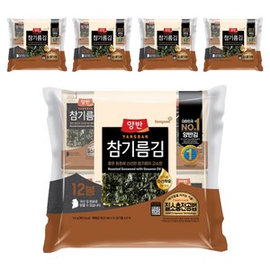 양반 참기름 김, 4.5g, 60개