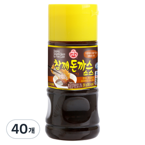 오뚜기 참깨 돈까스 소스, 290g, 40개