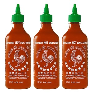 허이펑 스리라차 핫 칠리 시즈닝, 255g, 3개