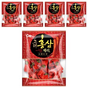 청우식품 고려 홍삼 제리 2, 350g, 5개