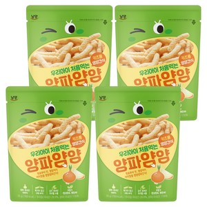 남양유업 우리아이 처음먹는 얌얌 과자, 양파맛, 35g, 4개