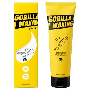 고릴라왁싱 대용량 보들보들 제모크림 셀프 왁싱크림 베이비파우더향, 250ml, 1개
