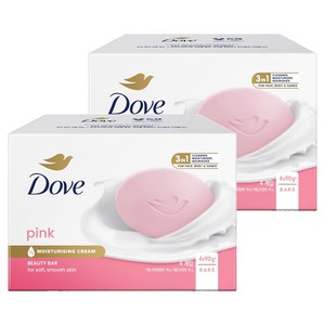 도브 핑크 뷰티 바, 90g, 8개입