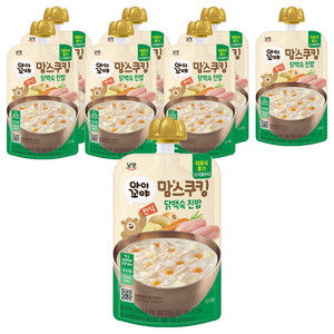 아이꼬야 맘스쿠킹 한식 이유식 12개월부터, 100g, 8개, 닭백숙 진밥