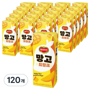 델몬트 망고 드링크, 190ml, 120개