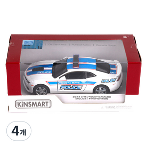 킨스마트 2014 쉐보레 카마로 폴리스 KT5383PR, 화이트, 4개