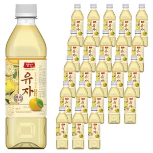 양반 유자 제로, 24개, 500ml