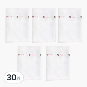 베이비앙 순면 365 천 기저귀 원통형 특대형, 혼합색상, 30개