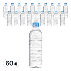 아이시스 ECO 생수 무라벨, 500ml, 60개