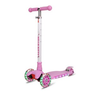 랜드웨이 HELLOKITTY 플래시 LED 아동용 스쿠터, 핑크, 1개